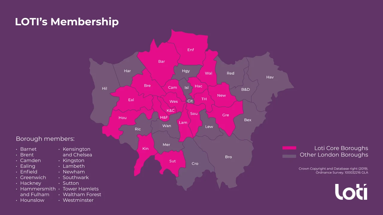 LOTI Members Map