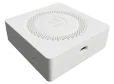 Image of a white square sensor with a circular indentation in the middle